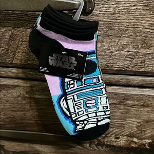 Disney Star Wars Socks set of six!! Never been worn!!